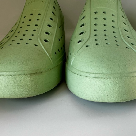 Native Shoes Men’s 11 Jefferson Bloom Celtuse Green Light Foam Sneakers - Picture 6 of 9